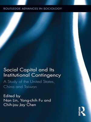 cover image of Social Capital and Its Institutional Contingency